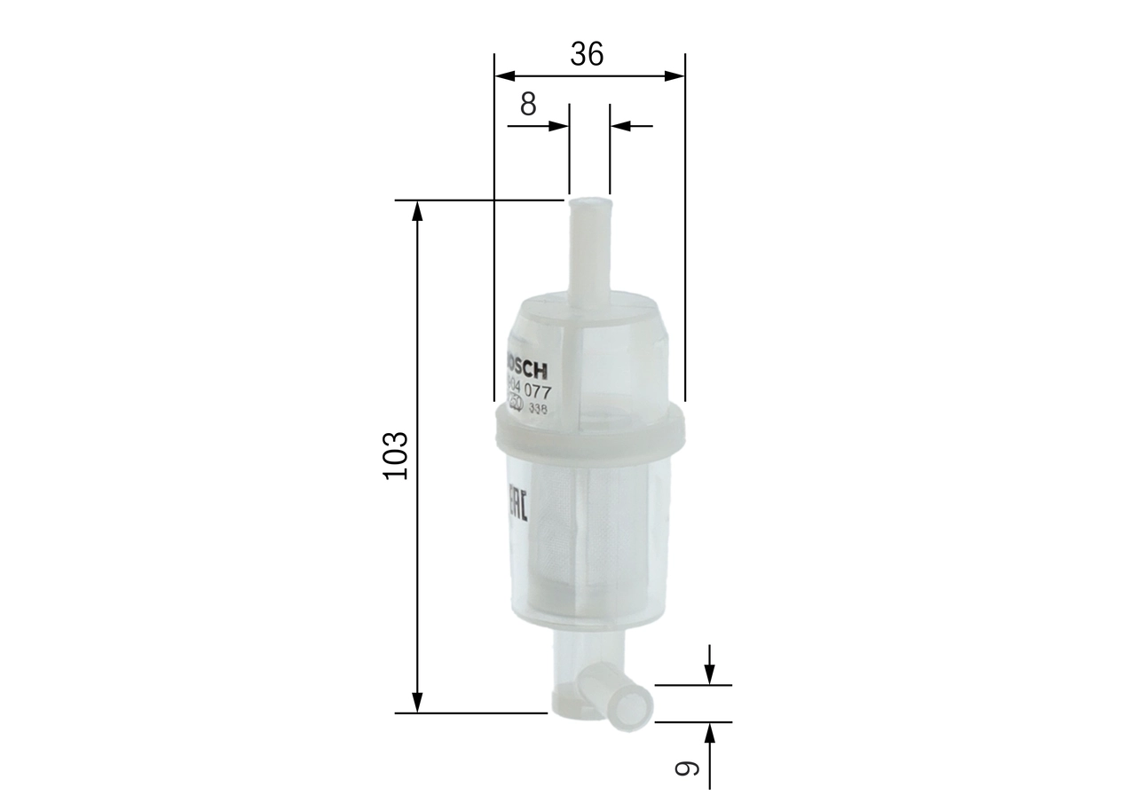BOSCH 0 450 904 077 - Топливный фильтр