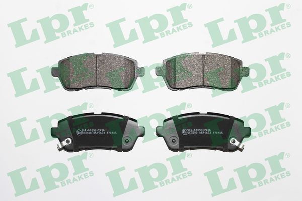 LPR 05P1673 - Тормозные колодки 
