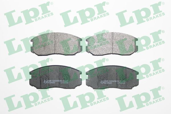LPR 05P932 - Тормозные колодки 