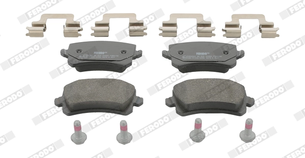 FERODO FDB4192 - Комплект тормозных колодок, дисковый тормоз PREMIER ECO FRICTION