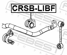 FEBEST CRSB-LIBF - Втулки стабилизатора