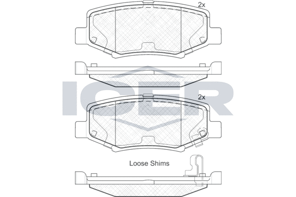 Тормозные колодки 