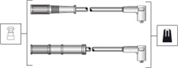 MAGNETI MARELLI 941318111301 - Высоковольтные провода