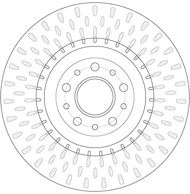 TRW DF6424 - Тормозные диски