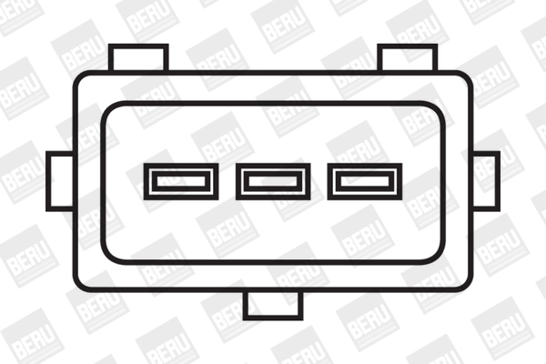 BERU ZS029 - Катушка зажигания