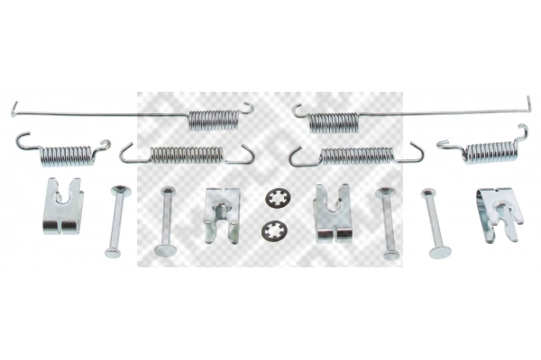 MAPCO 9168 - Ремкомплект тормозных колодок ручника