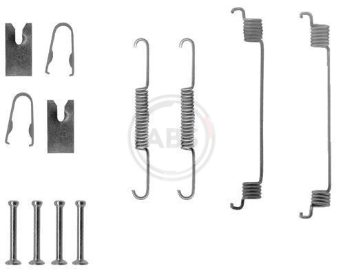 Ремкомплект тормозных колодок ручника