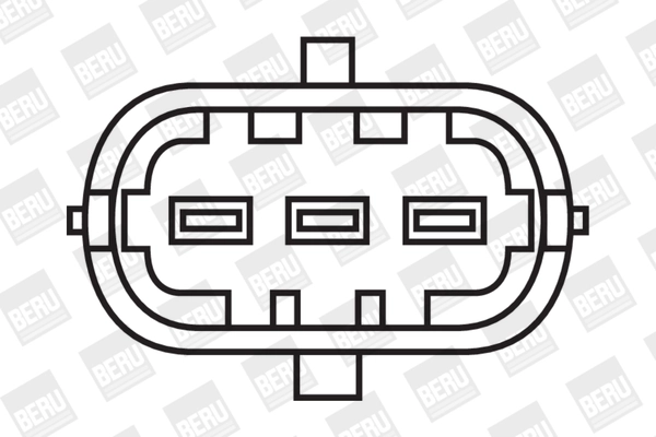 BERU ZS311 - Катушка зажигания