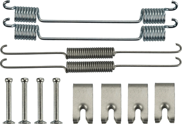 TRW SFK315 - Ремкомплект тормозных колодок ручника