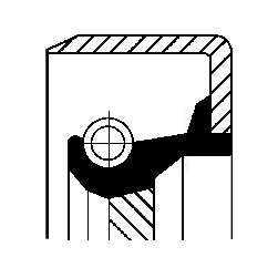 Сальник коленвала