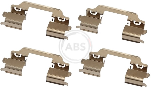 A.B.S. 1707Q - Ремкомплект тормозных колодок