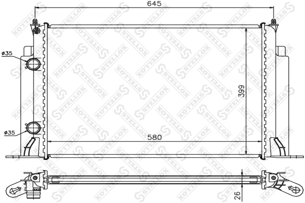 Радиатор охлаждения