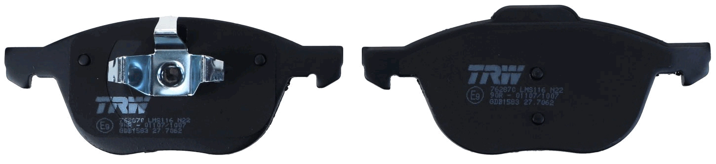 TRW GDB1583 - Комплект тормозных колодок, дисковый тормоз COTEC