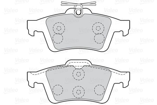 VALEO 301019 - Комплект тормозных колодок, дисковый тормоз FIRST