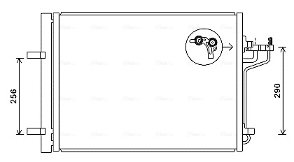 Радиатор кондиционера