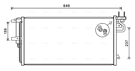 Радиатор кондиционера