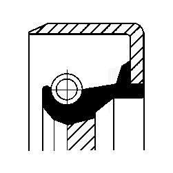 Сальник КПП