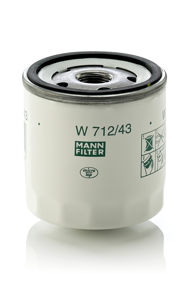 MANN-FILTER W 712/43 - Масляный фильтр