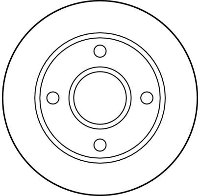 TRW DF2752 - Тормозные диски