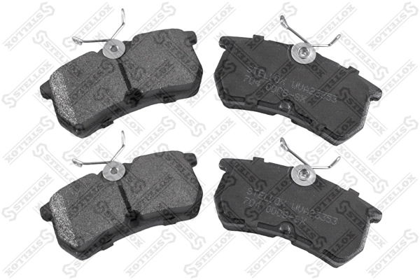 STELLOX 704 000B-SX - Тормозные колодки 