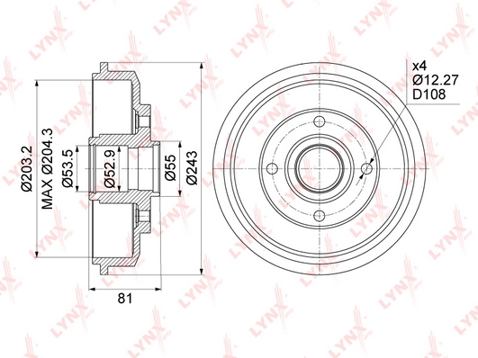 Тормозной барабан