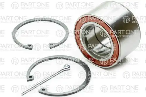 PART-ONE 1bk036 - комплект подшипника ступицы пер. Opel