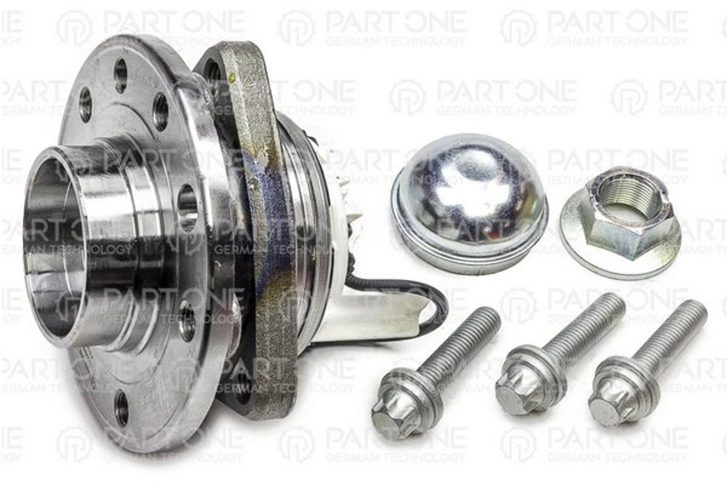 PART-ONE 1bk098h - 1BK098H Ступица колеса front, FIAT CROMA 05>, OPEL SIGNUM 03>, VECTRA C 02>, SAAB 9-3 02>, d=137mm,