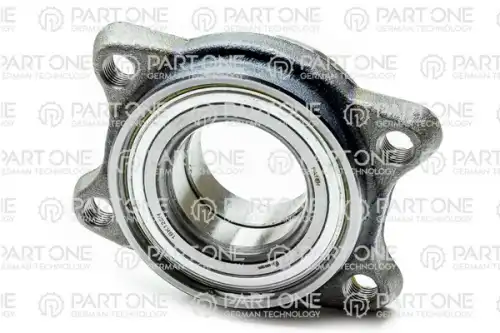 PART-ONE 1bk125h - Ступица колеса задн audi: a4/a6/a8/s6/s8 quattro!