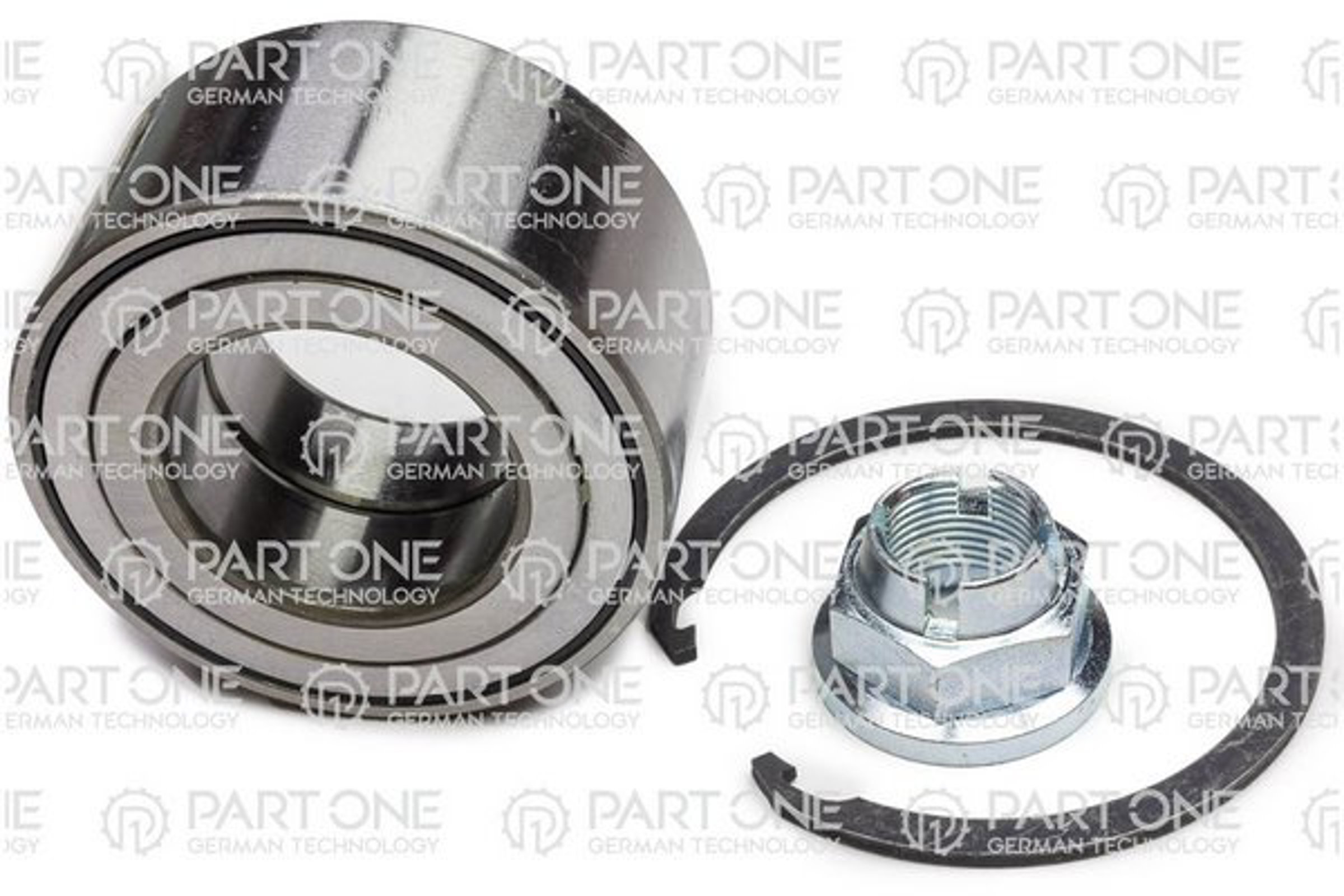 PART-ONE 1bk221 - Подшипник ступичный передн RENAULT: Duster 11-, Megane III 09-, Scenic III 09-, Fluence 10-