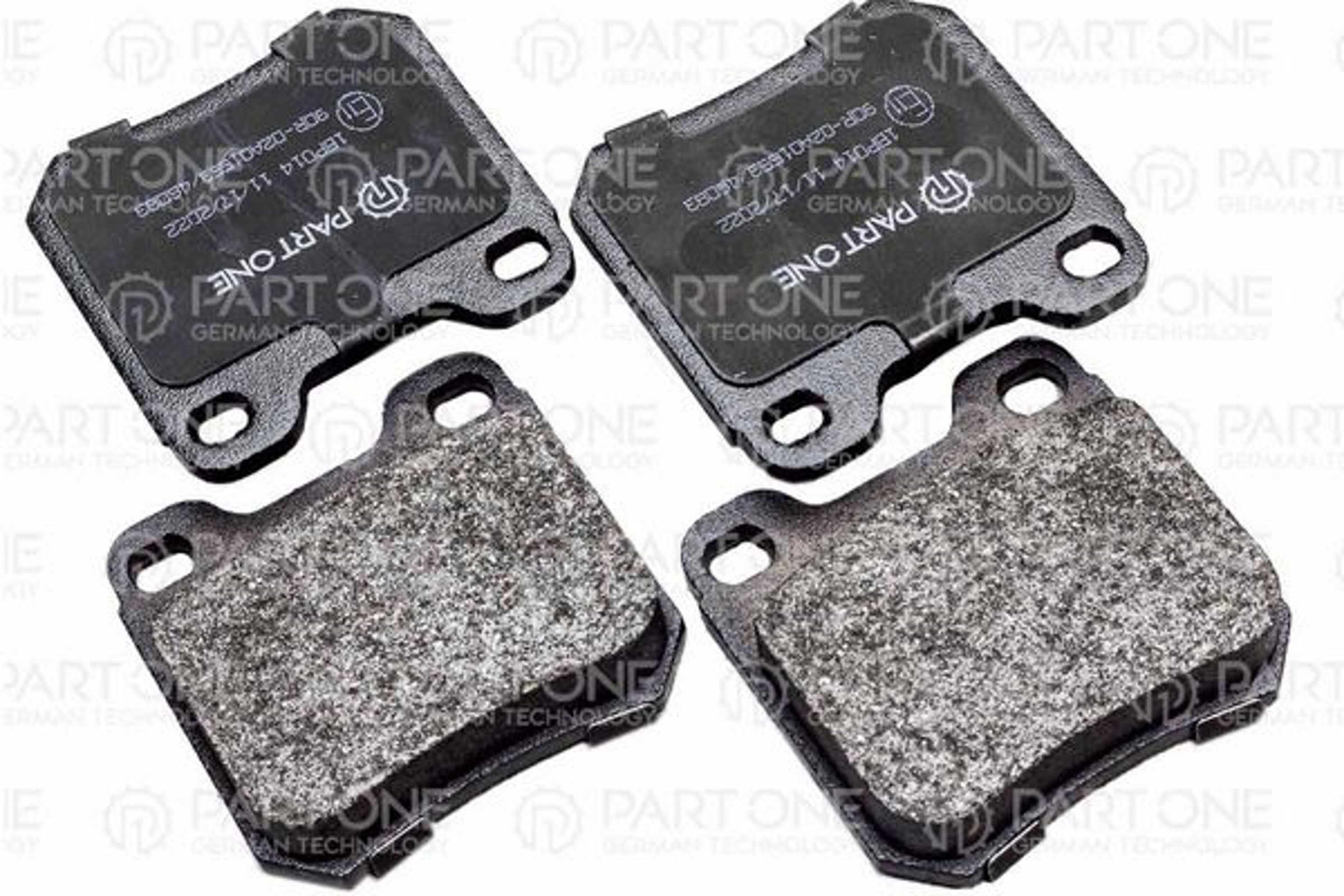 PART-ONE 1bp014 - Колодки тормозные дисковые зад. OPEL OMEGA A 86-94, SENATOR B 87-93, VECTRA B 95-03