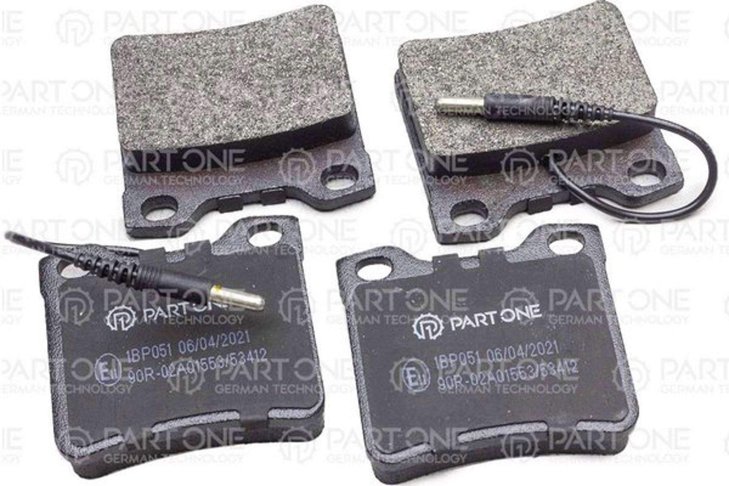 PART-ONE 1bp051 - Колодки тормозные дисковые зад. PEUGEOT 605 89-99