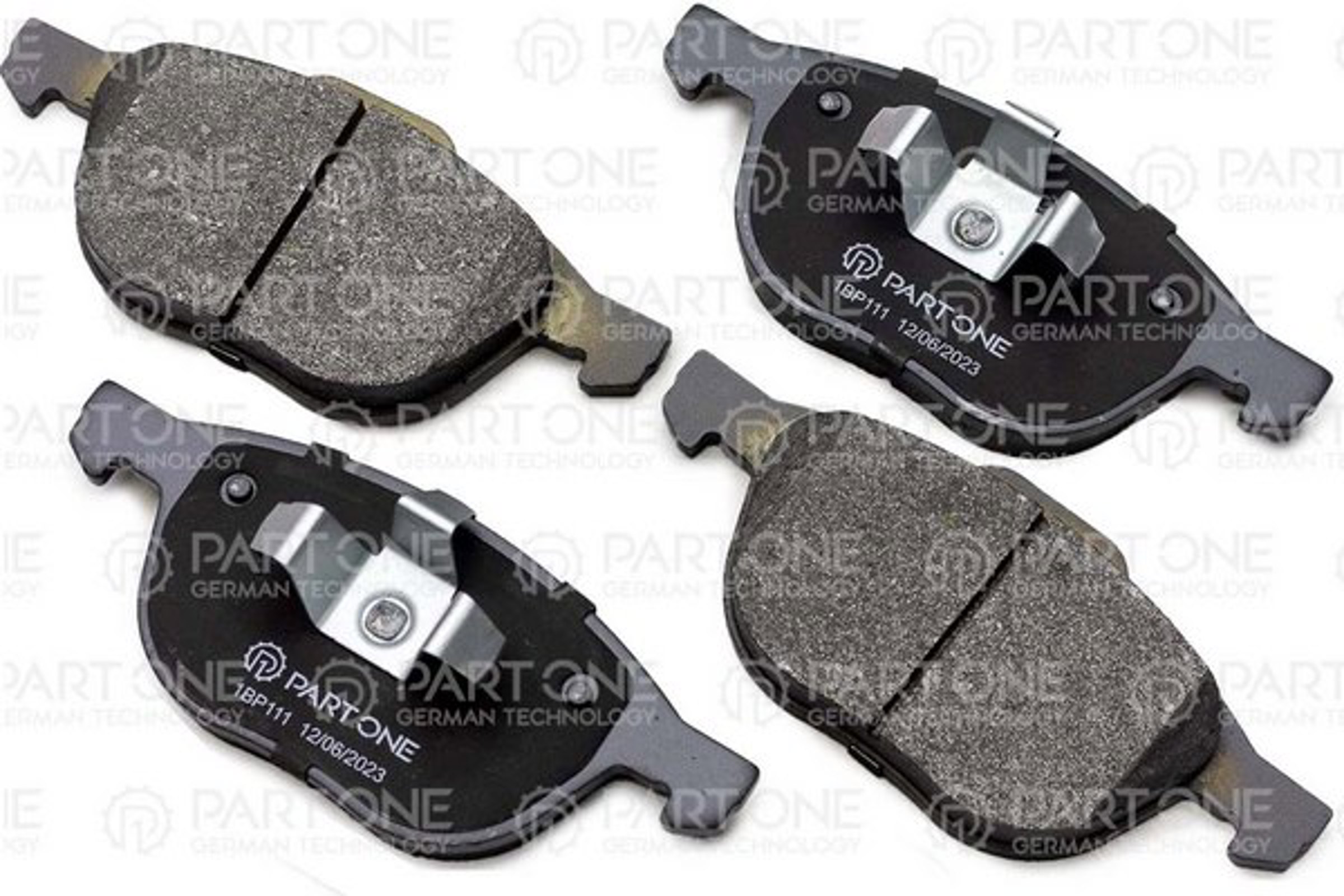 PART-ONE 1bp111 - Колодки тормозные дисковые