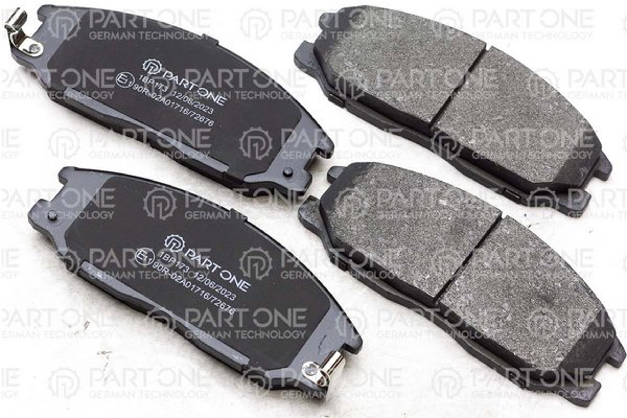 PART-ONE 1bp173 - Колодки тормозные дисковые