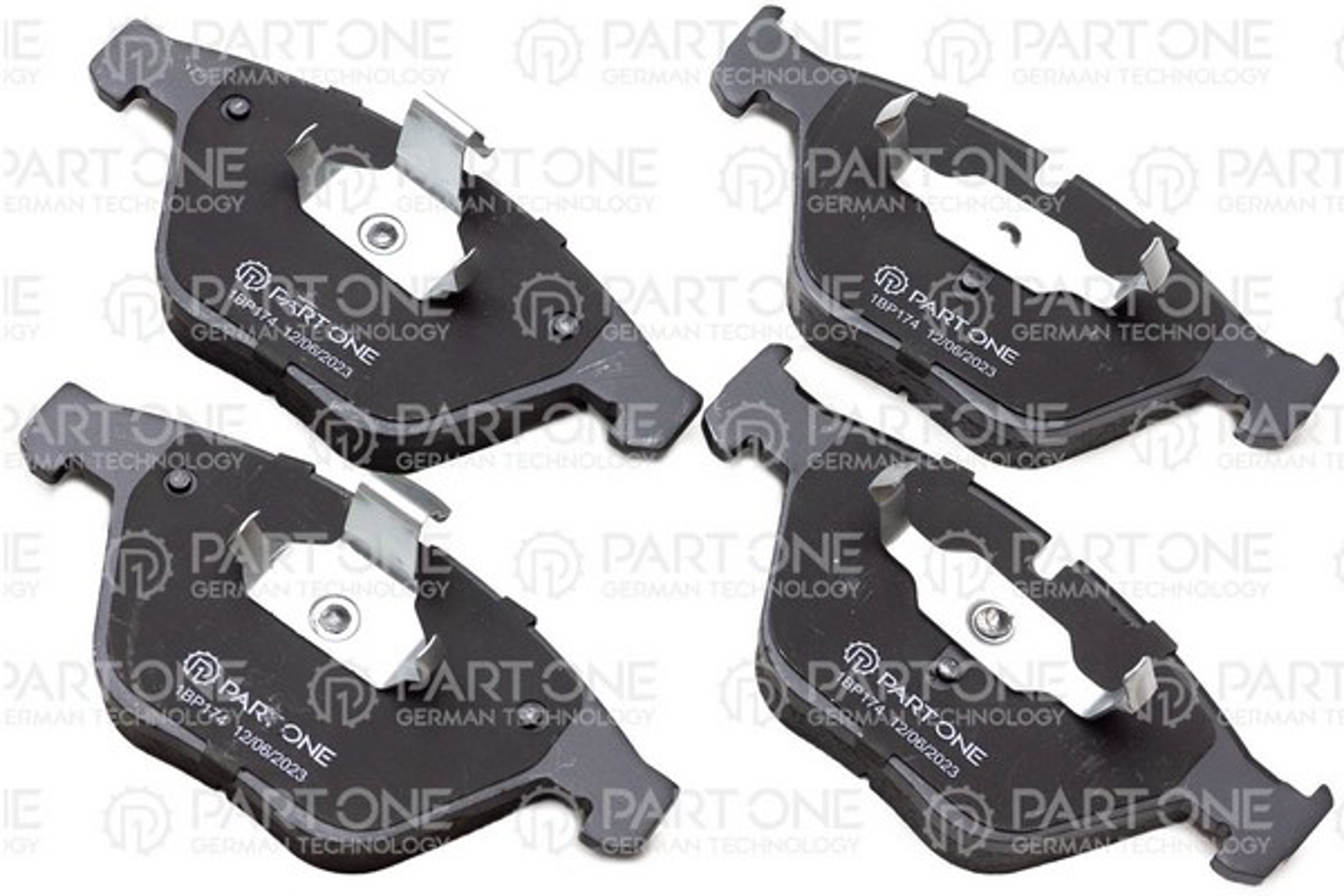 PART-ONE 1bp174 - Колодки тормозные дисковые