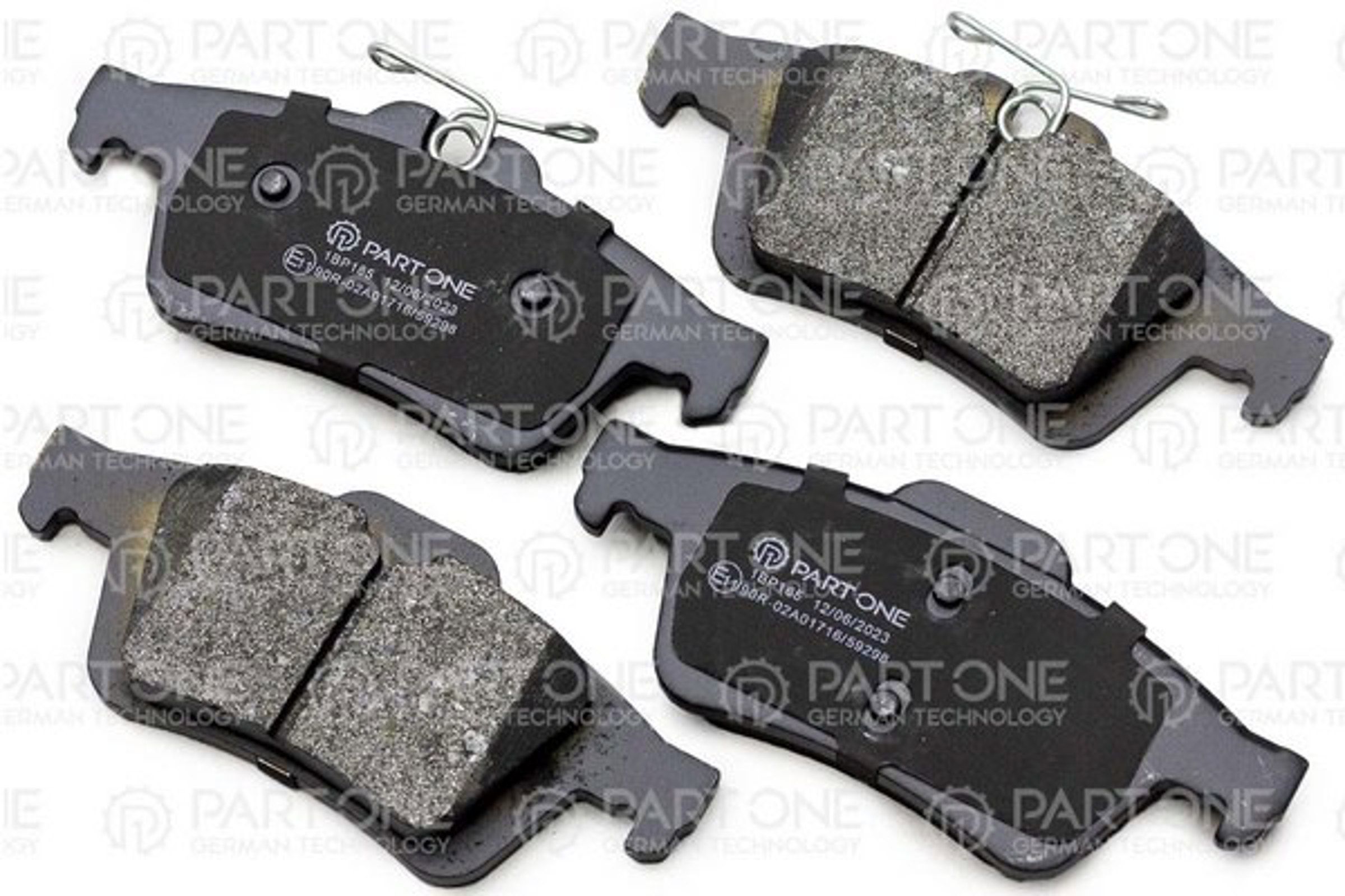 PART-ONE 1bp185 - Колодки тормозные дисковые