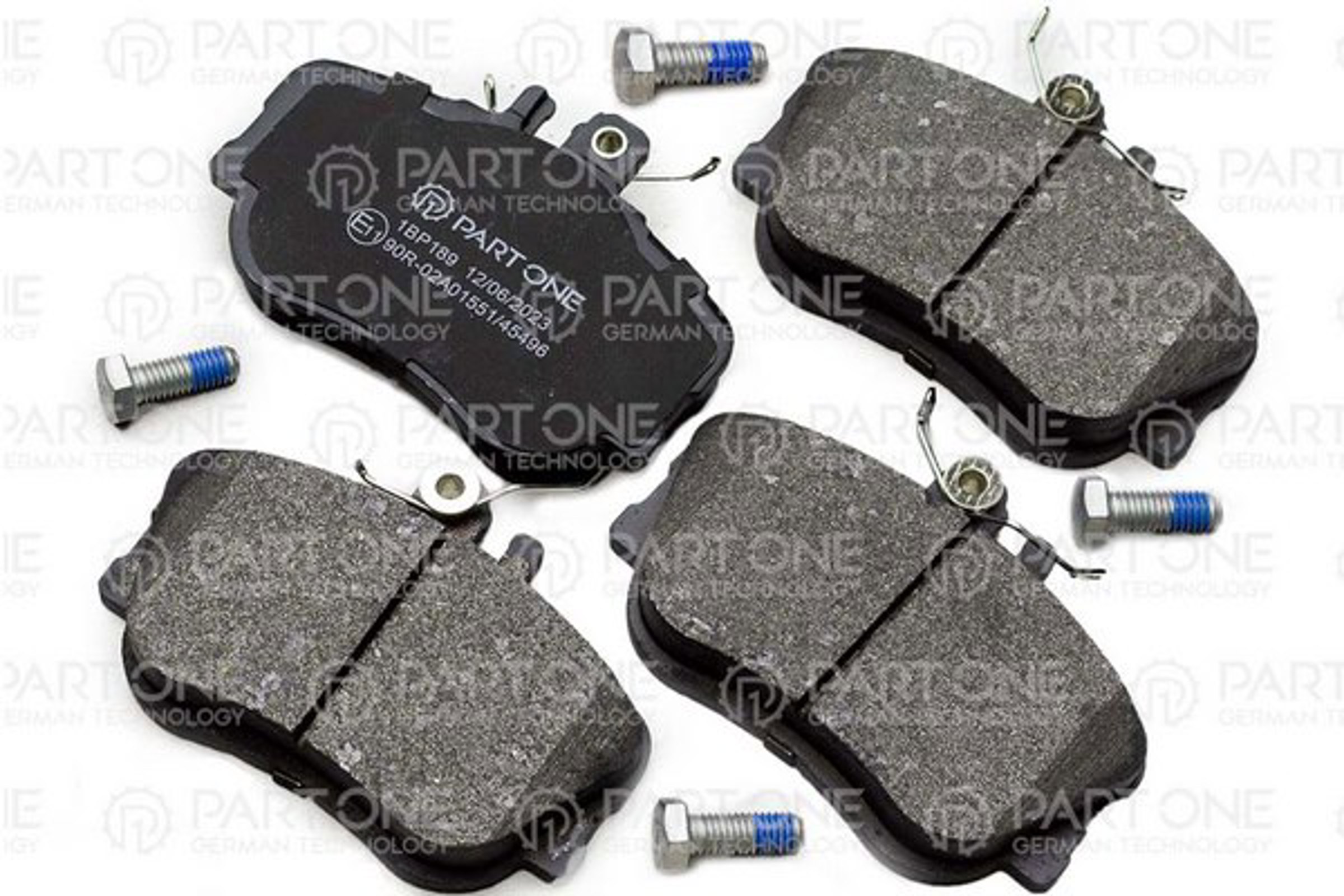 PART-ONE 1bp189 - Колодки тормозные дисковые