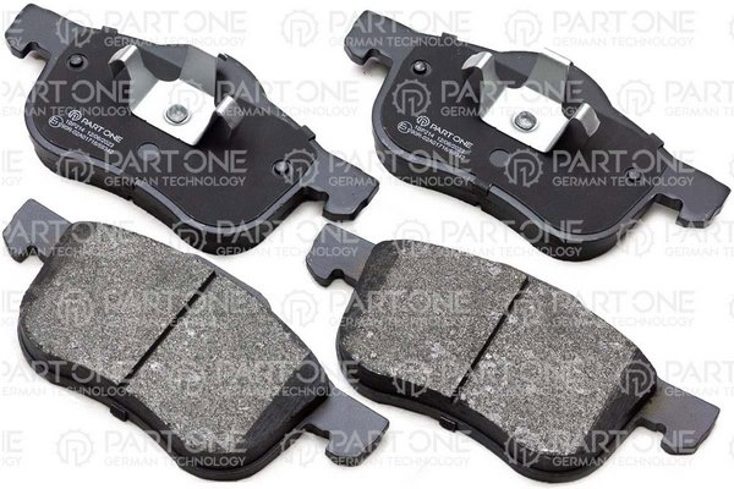 PART-ONE 1bp214 - Колодки тормозные дисковые