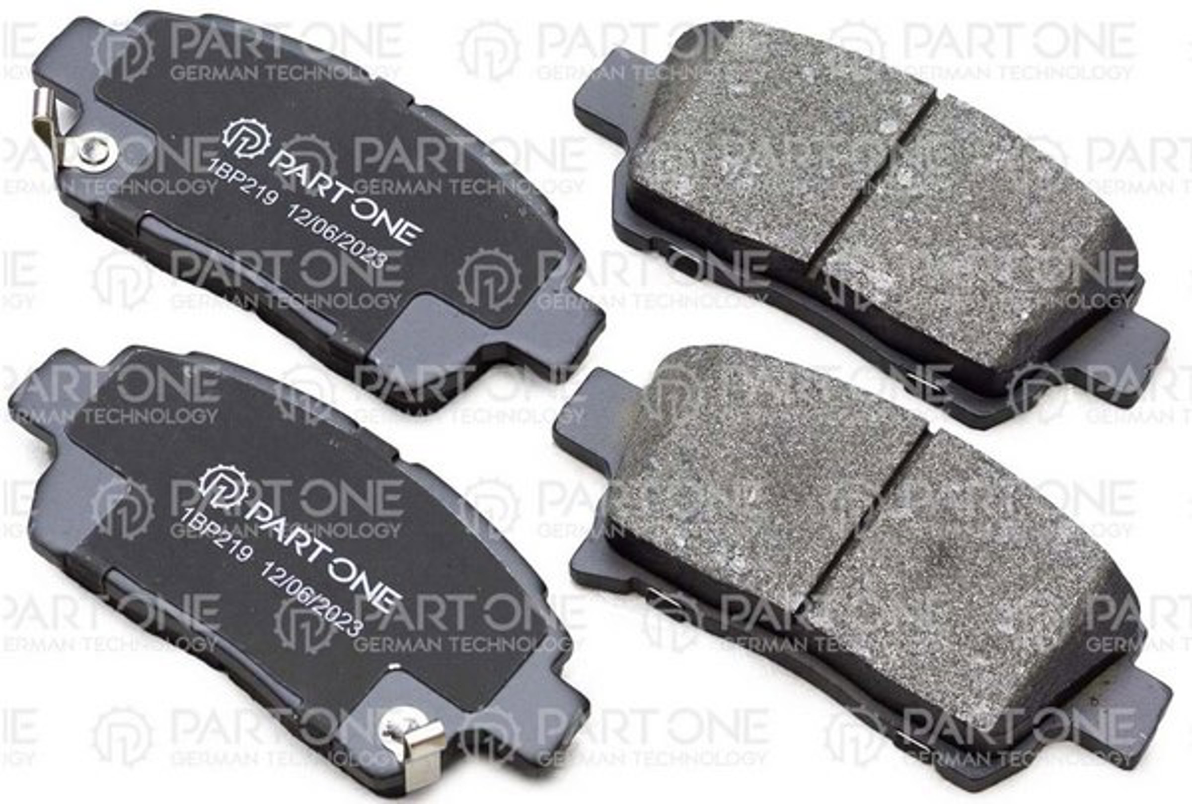 PART-ONE 1bp219 - Колодки тормозные дисковые