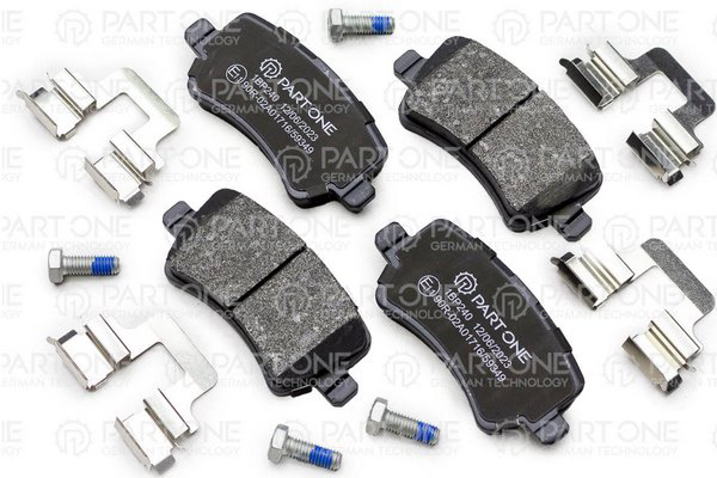 PART-ONE 1bp240 - Колодки тормозные дисковые