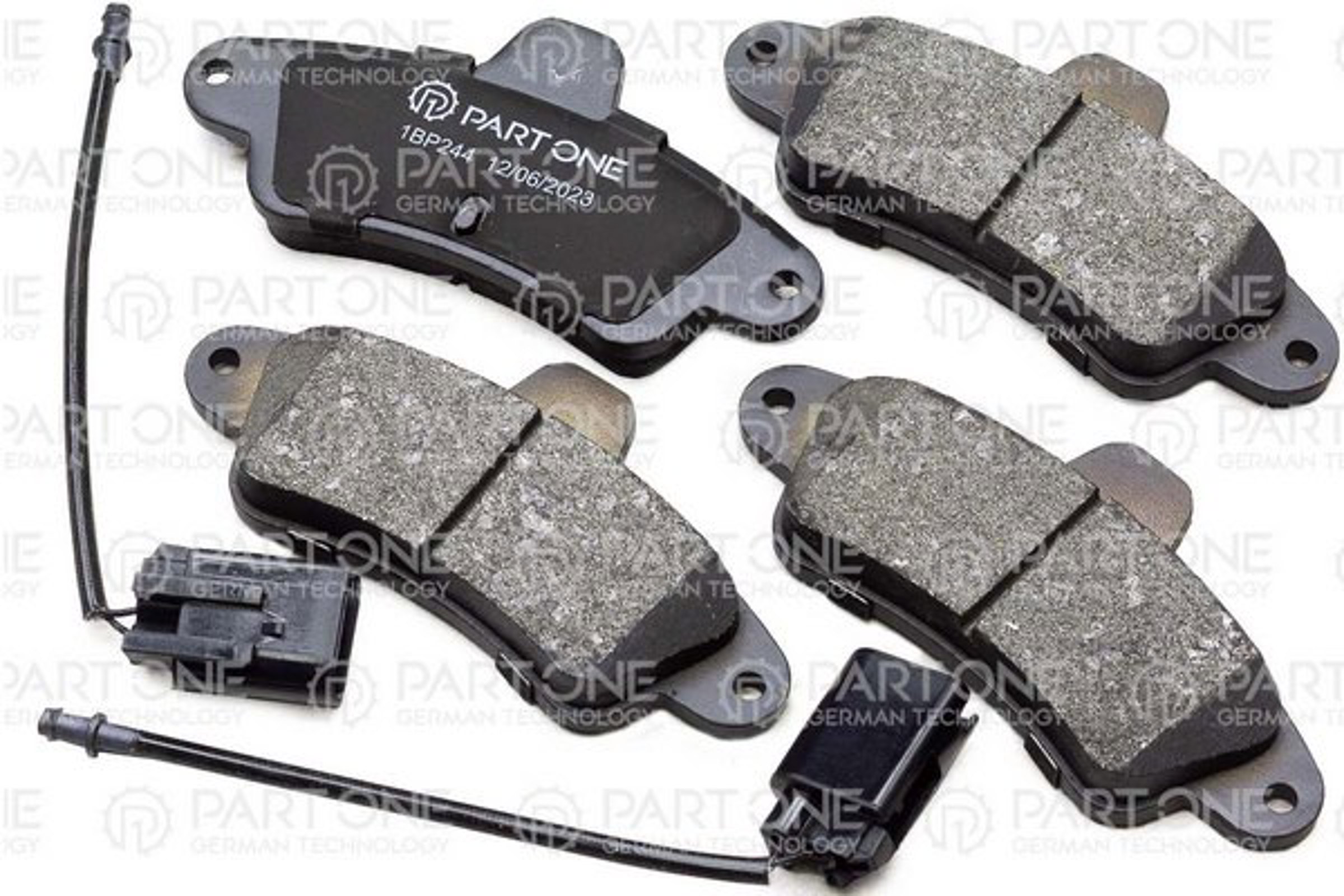 PART-ONE 1bp244 - Колодки тормозные дисковые