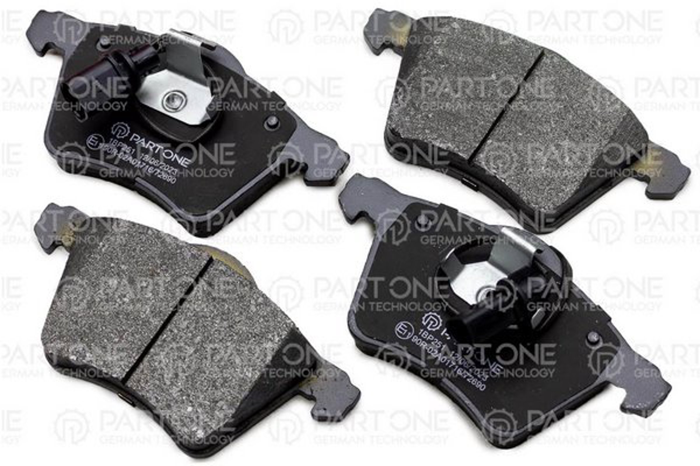 PART-ONE 1bp251 - Колодки тормозные дисковые