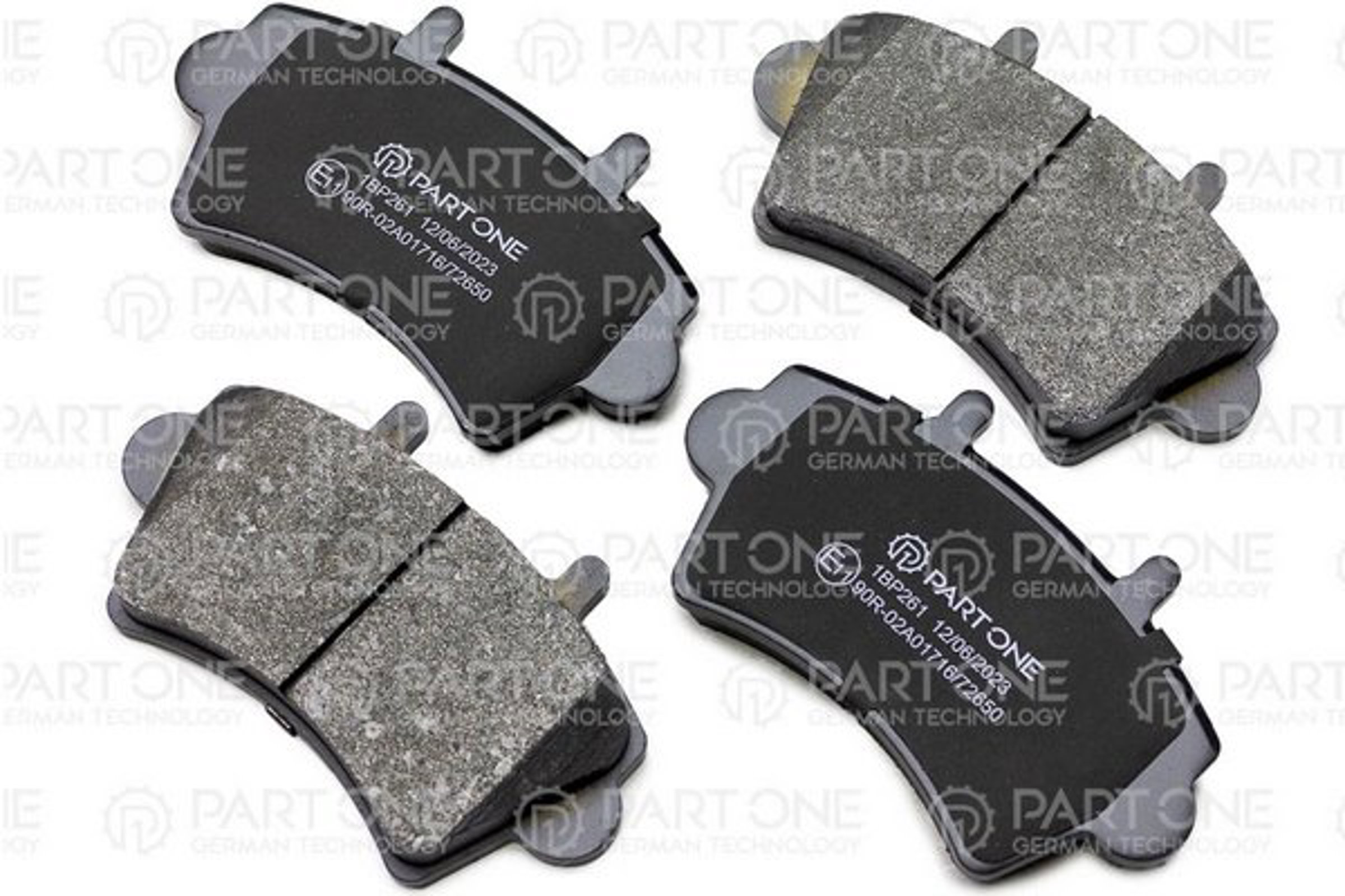 PART-ONE 1bp261 - Колодки тормозные дисковые