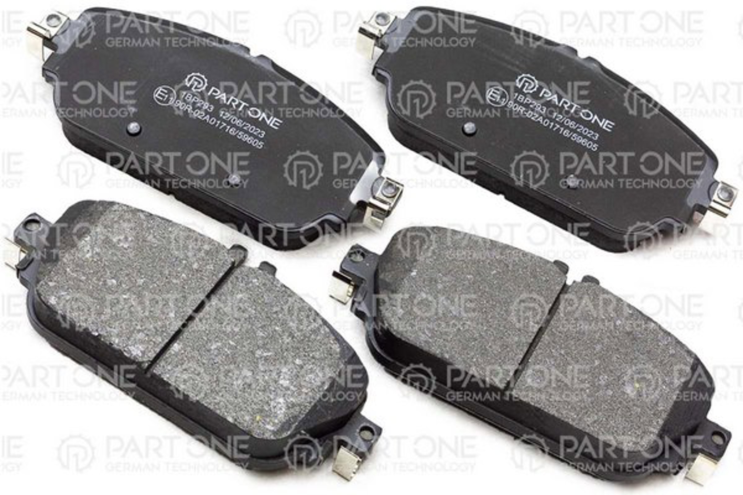 PART-ONE 1bp293 - Колодки тормозные дисковые