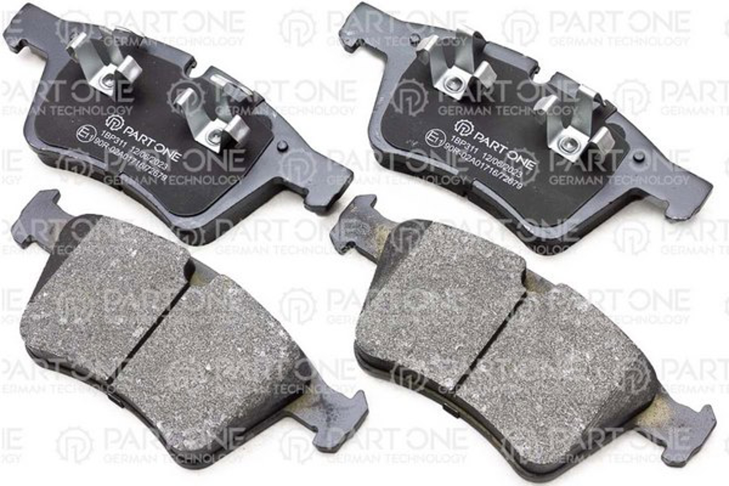 PART-ONE 1bp311 - Колодки тормозные дисковые