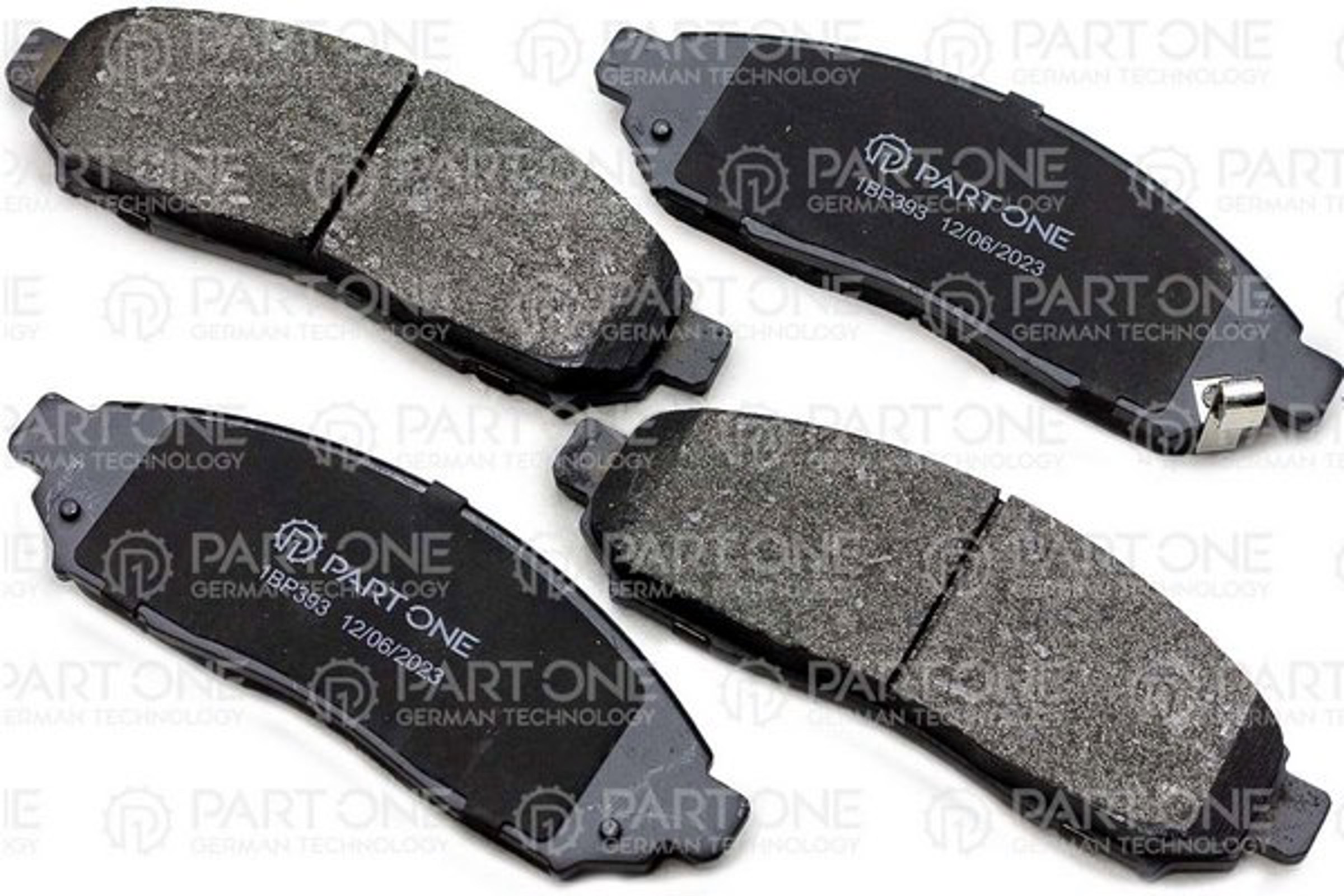 PART-ONE 1bp393 - Колодки тормозные дисковые