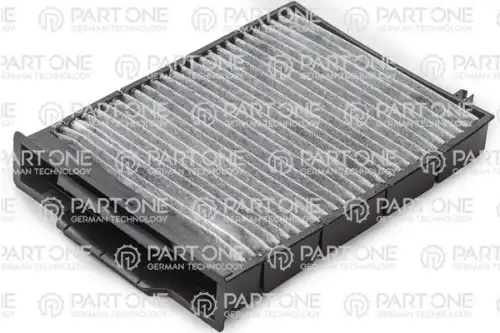 PART-ONE 1cf058 - Фильтр салона угольный RENAULT: MEGANE II 02-, MEGANE II Coupe-Cabriolet 03-, MEGANE II седан