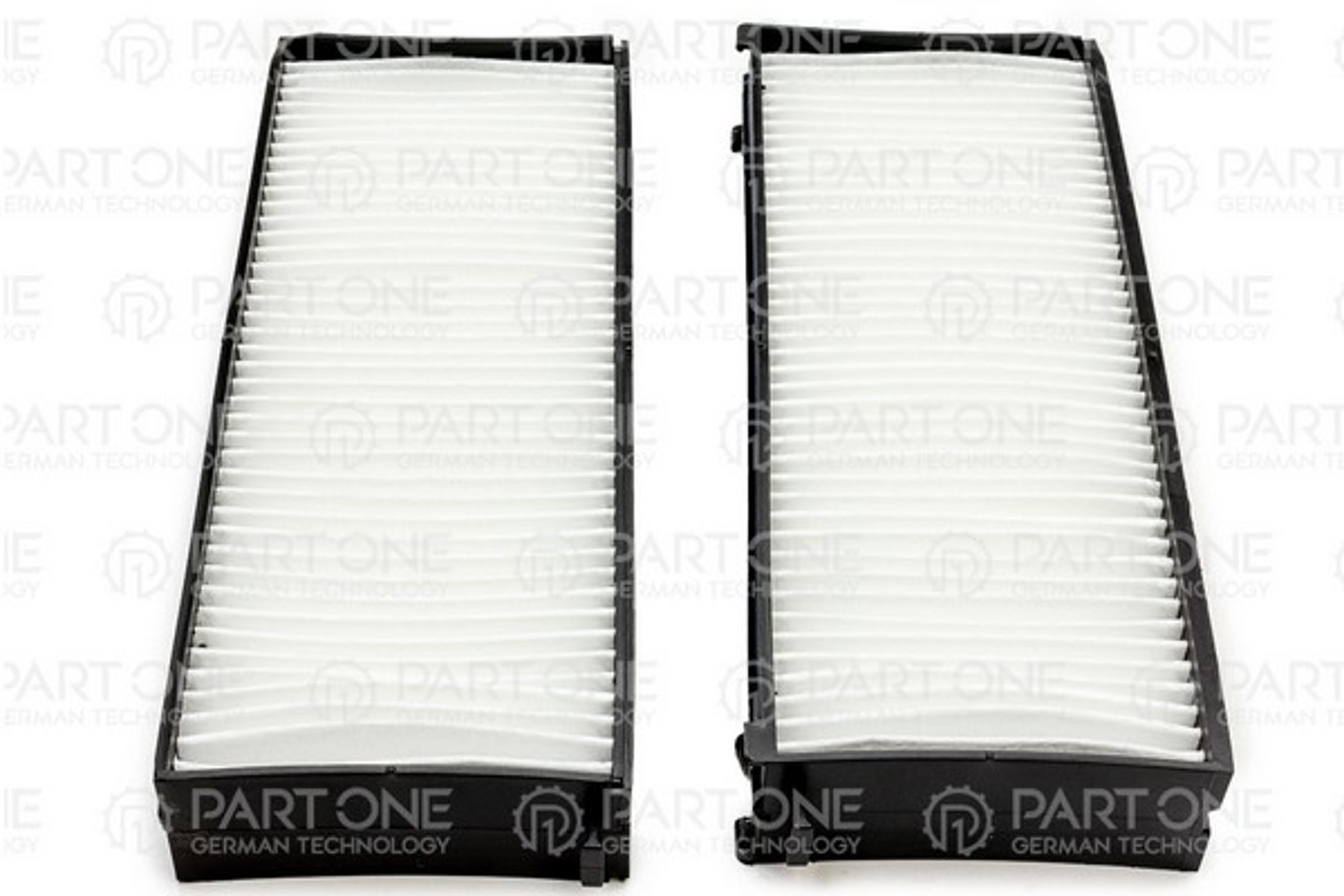PART-ONE 1cf160 - Фильтр салона кт-т 2 шт. Hyundai Sonata 2.0/2.7 V6 01-04, Santa Fe 01-