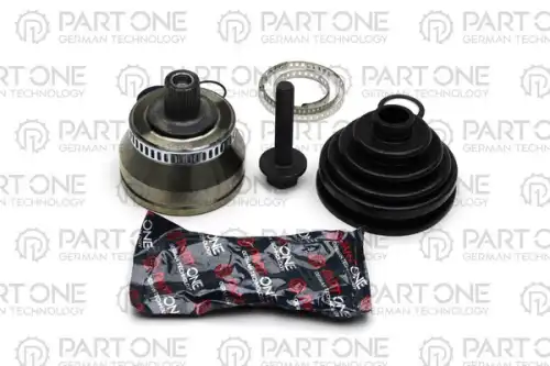 PART-ONE 1cv024 - ШРУС наружный с кольцом ABS 33x53x27 ABS 45T AUDI A4 1.9TDI 03/00-09/01, A6 1.9TDI 07/00-, SKODA S
