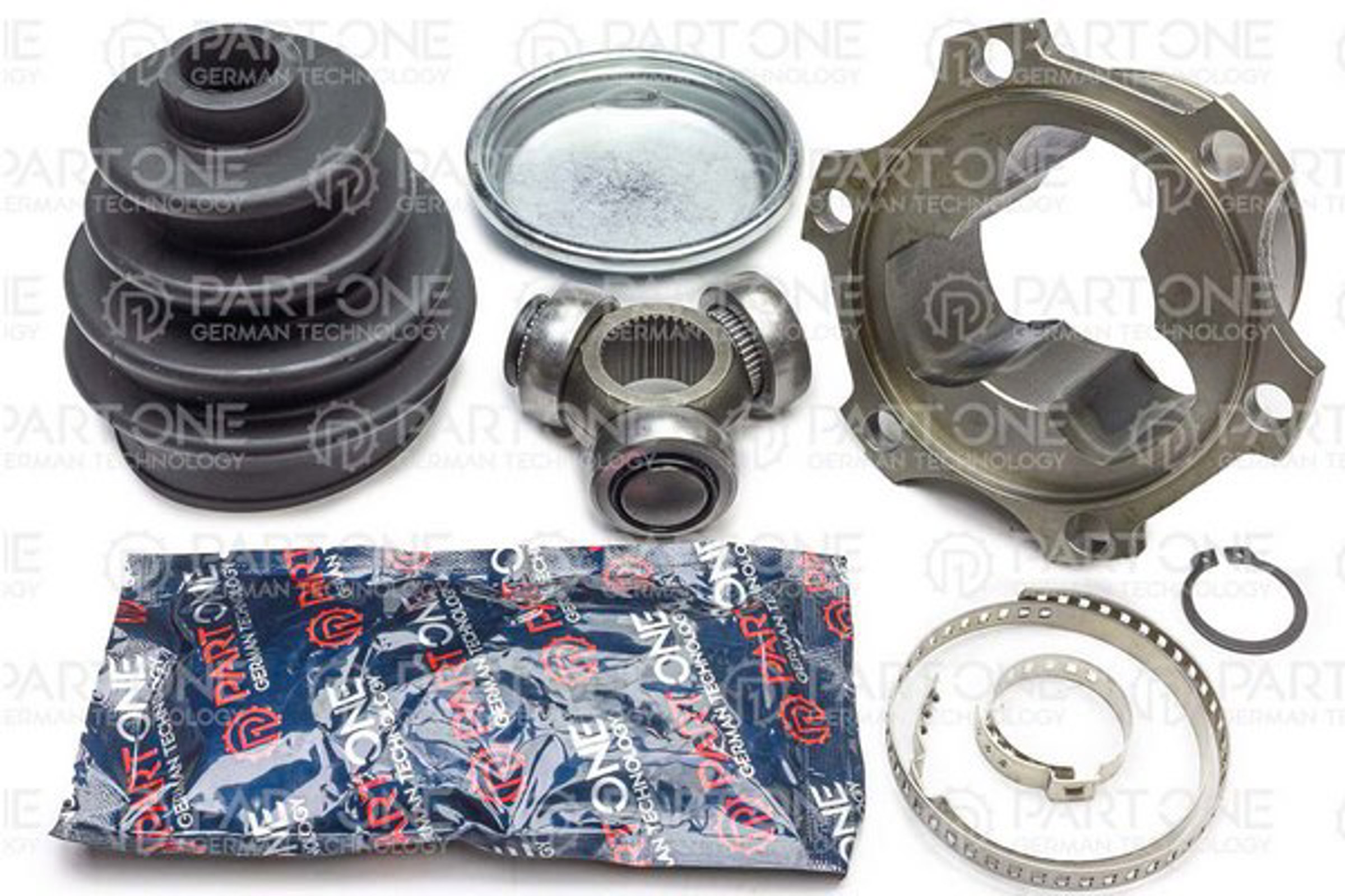 PART-ONE 1cv075 - ШРУС внутренний x34 (B 34, D 124.2 10ММ ПОД БОЛТ) WV PASSAT В5 97-01 1.8 - 2.5TDI МКПП, GOLF III АК