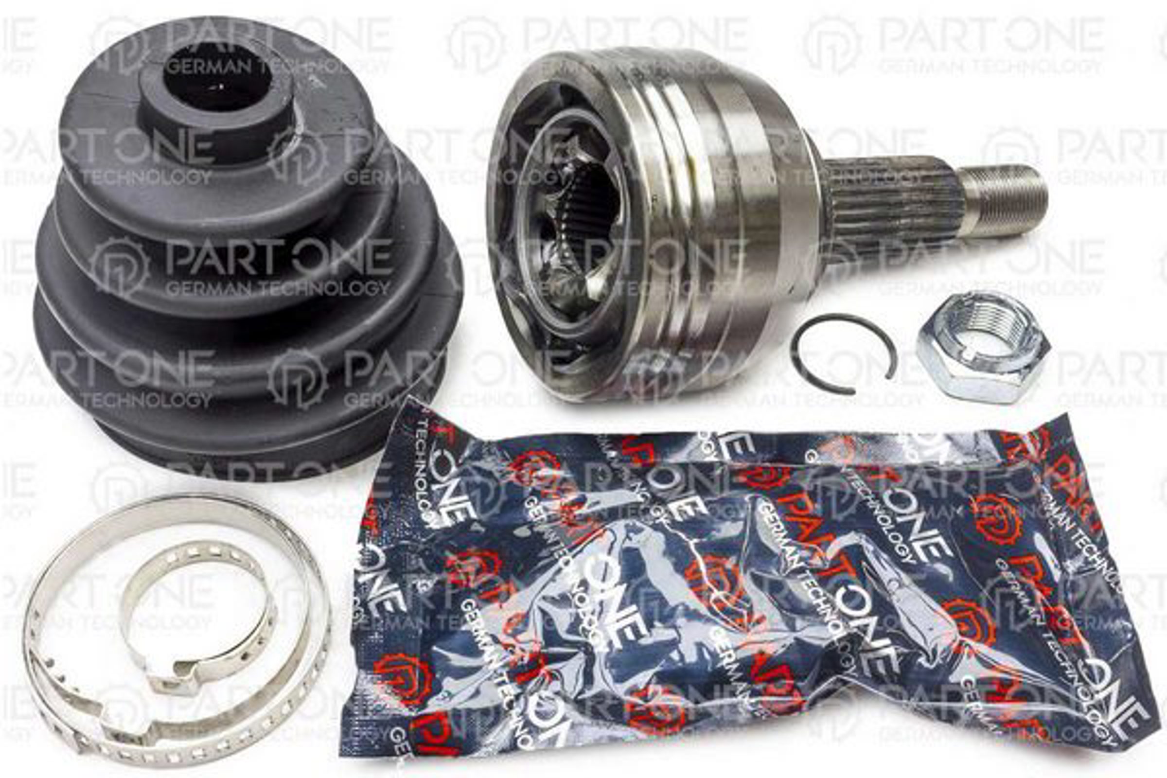 PART-ONE 1cv076 - 1CV076 ШРУС наружный 25x53x33 RENAULT SCENIC II/MEGAN II/GRAND SCENIC 2.0I/1.5-1.9DCI 11/02-